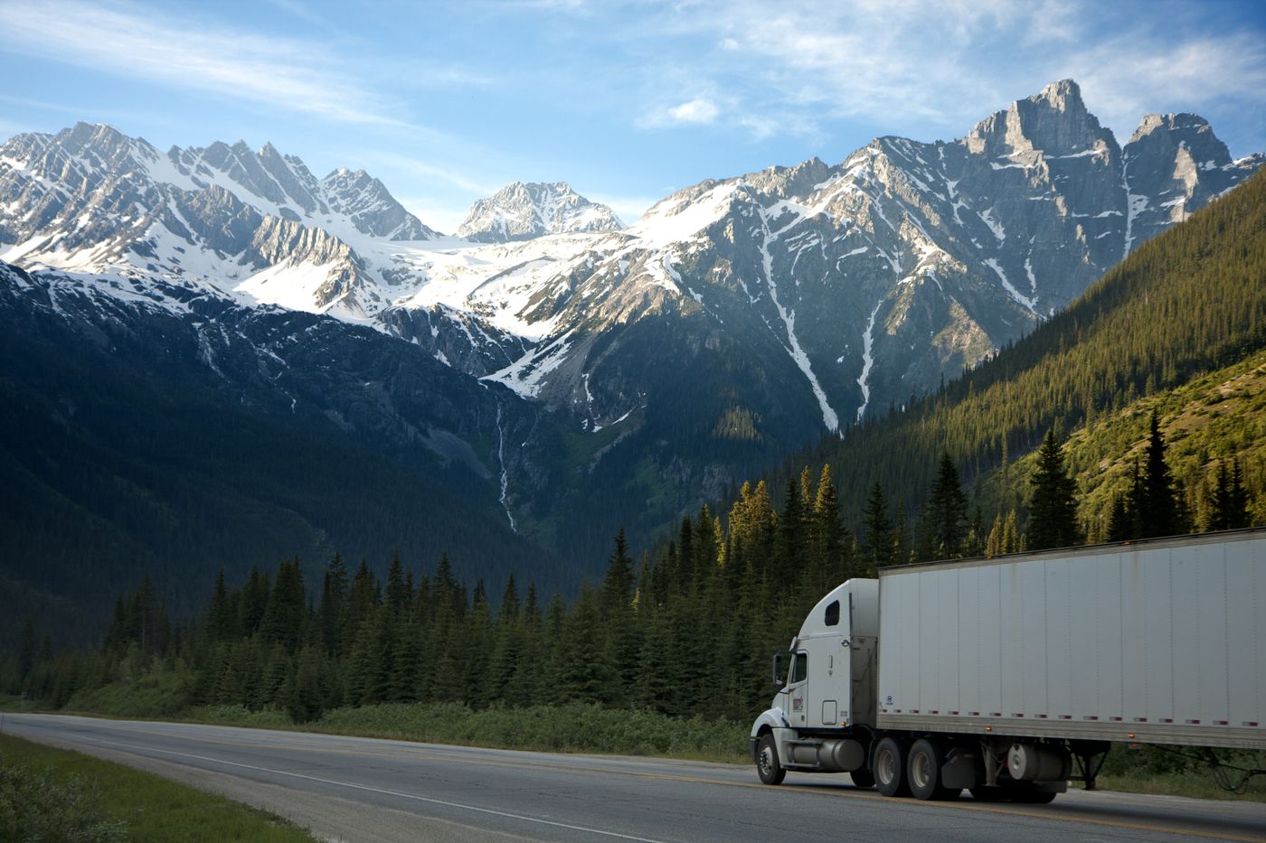 PrimePath cargo truck on route